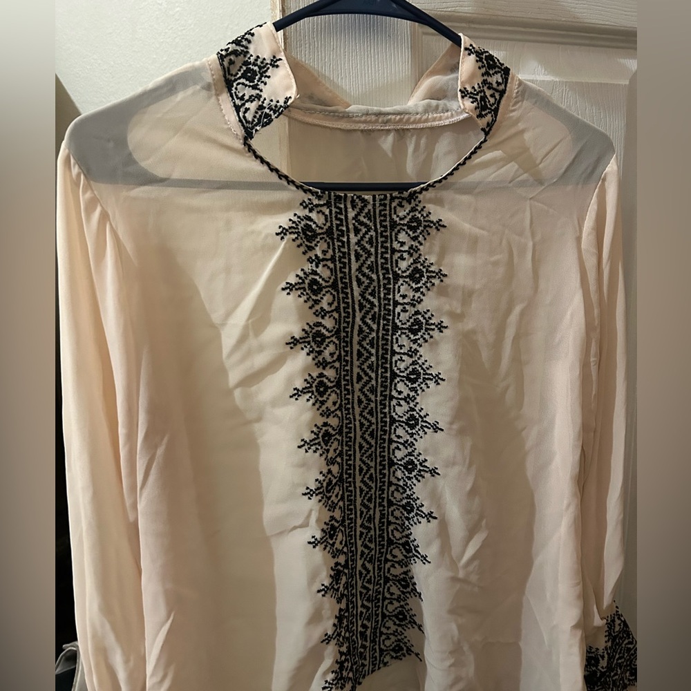 Handstiched Palestinian top